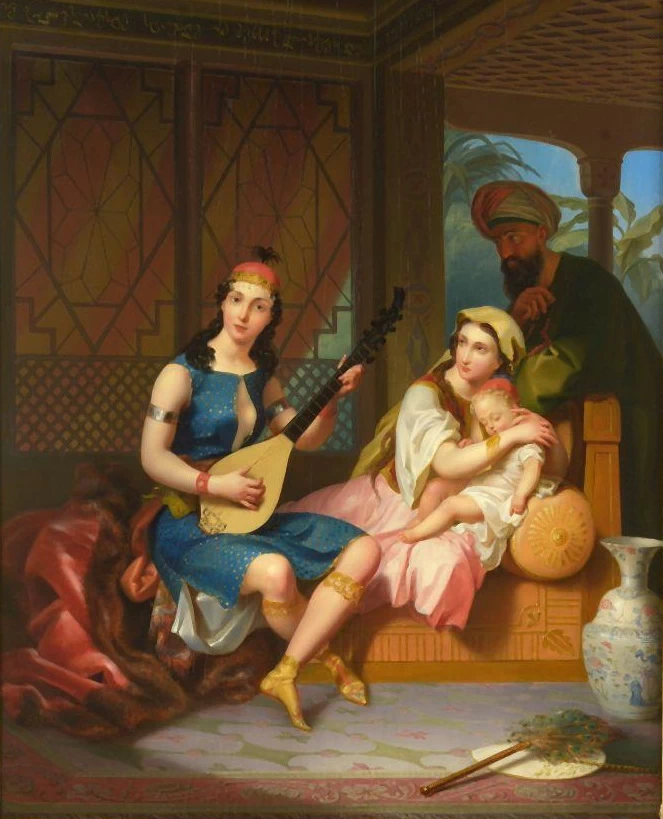 Nell'harem - attribuito